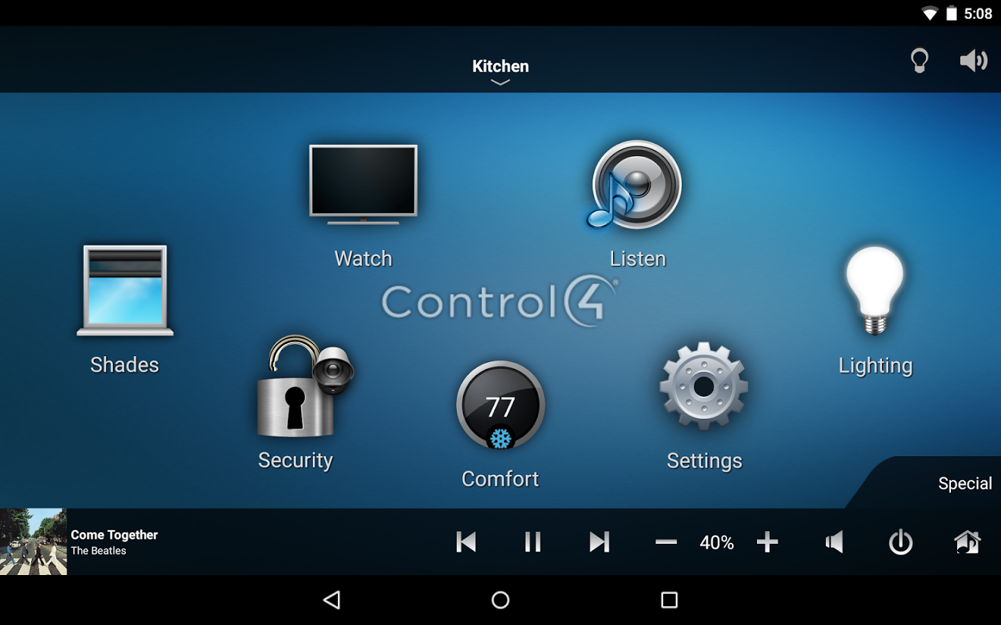 Control4 Update