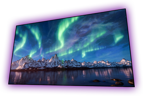 Aurora NanoEdge ALR 4K Fixed Frame Home Theater TV